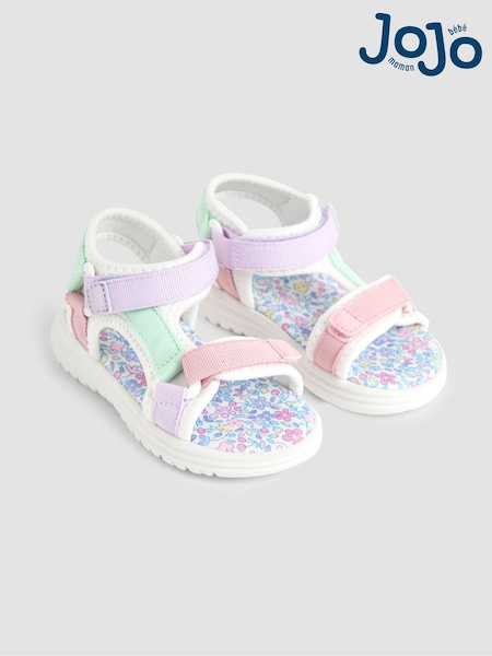 أرجواني - JoJo Maman Bébé Adjustable Strap Sandals (AC8359) | ‏116 د.إ.‏ - ‏ 128‏ د.إ.