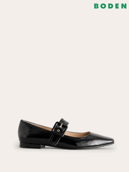 أسود - Boden Vic Chisel Toe Mary Jane Shoes (AC8409) | ‏382 ر.س.‏