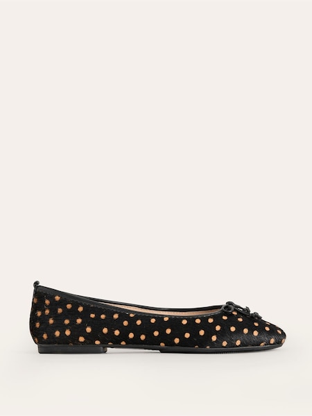 Boden Black Kitty Flexi Sole Ballet Pumps (AC8442) | €75