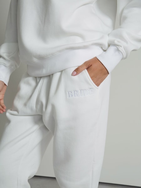 Six Stories White Bride Statement Sweatpants (AC8749) | AED139