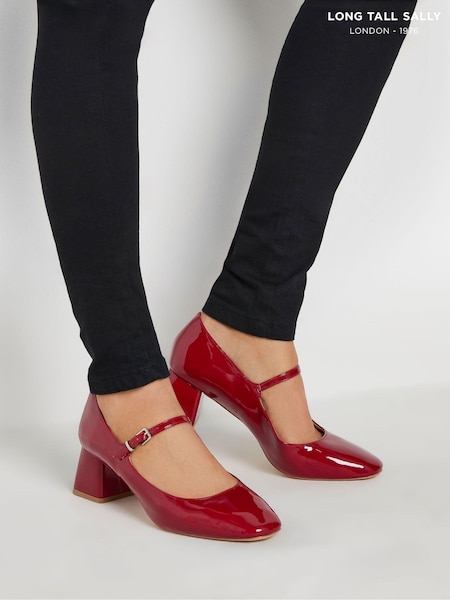 Long Tall Sally Mid Block Mary Jane Shoes (AC9020) | ‏159 ر.س.‏