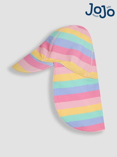 JoJo Maman Bébé Rainbow Sun Protection Hat (AC9046) | €22 - €26