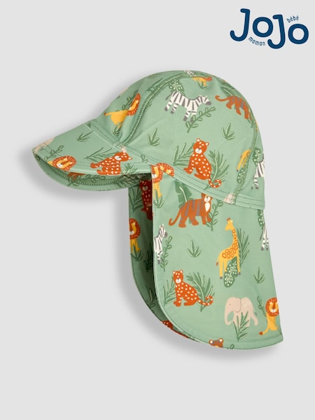 JoJo Maman Bébé Khaki Sun Protection Hat (AC9047) | €22 - €26