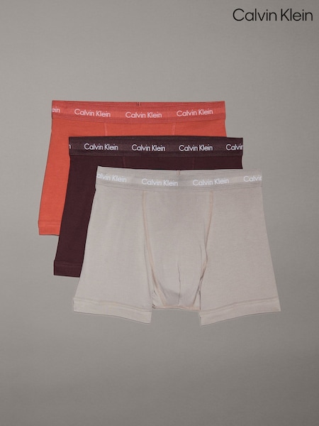 Calvin Klein Grey/Red Trunks 3 Pack (AC9122) | €60