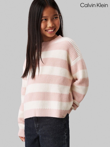 Calvin Klein Stripe Jumper (AC9170) | 313 LEI