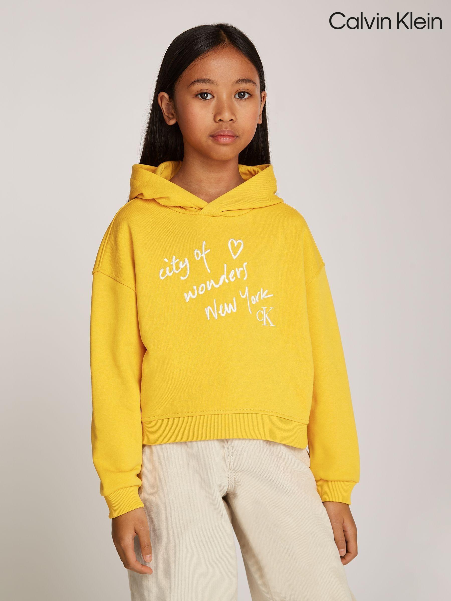 Calvin Klein Yellow Hoodies Next Oman