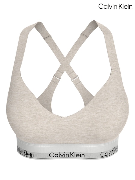 Calvin Klein Brown Modern Cotton Lift Bralette (AC9188) | ₪201