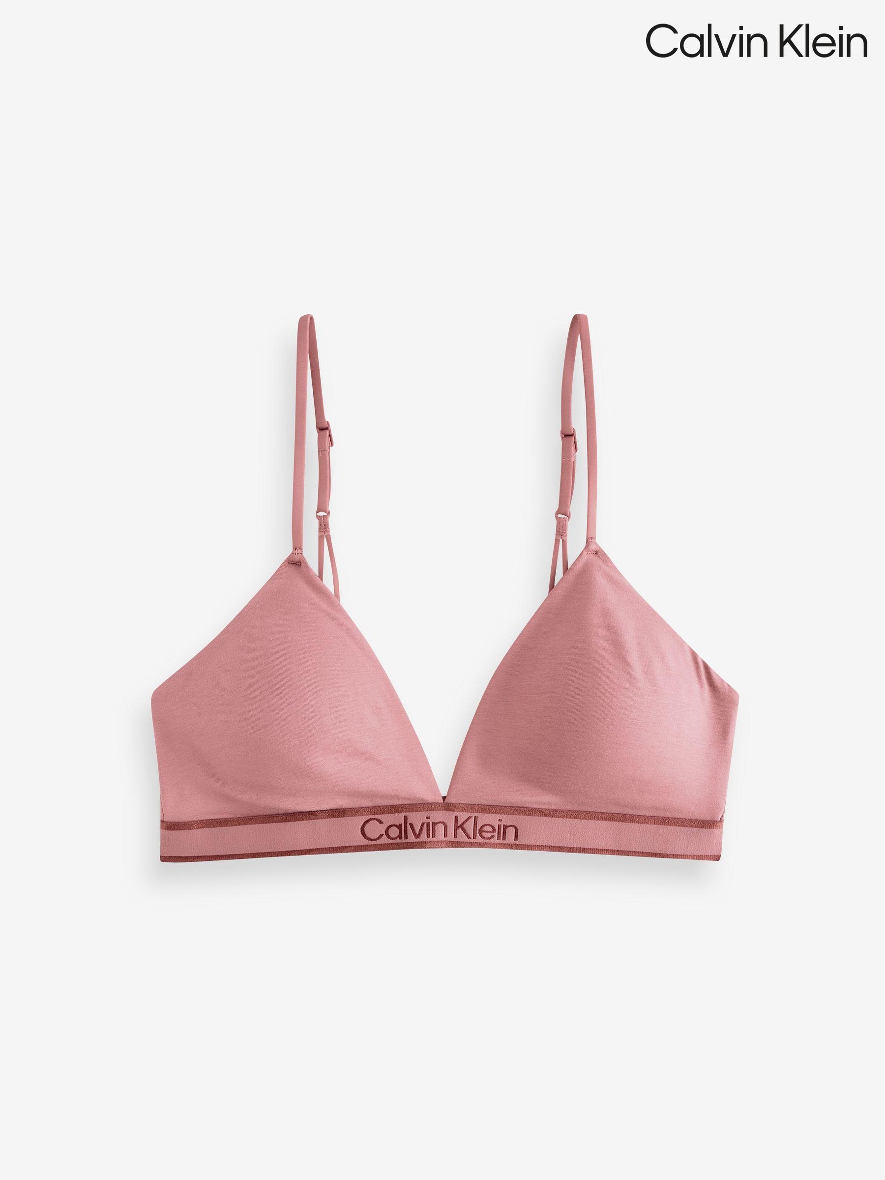 Calvin klein triangle bra sale cheap