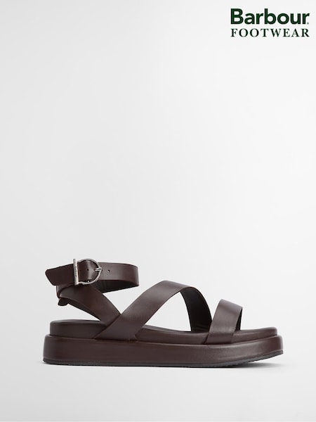 חום - Barbour® Ivy Flatform Sandals (AC9216) | ‏578‏₪