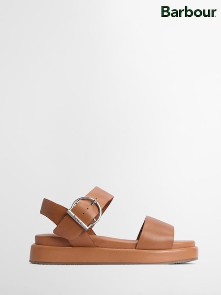 חום בהיר - Barbour® Erin Flatform Sandals (AC9220) | ‏578‏₪