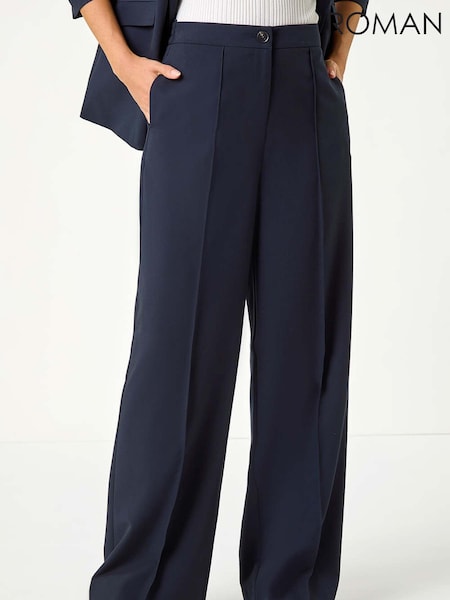 Roman Relaxed Fit Wide Leg Trousers (AC9388) | ‏17 ر.ع.‏