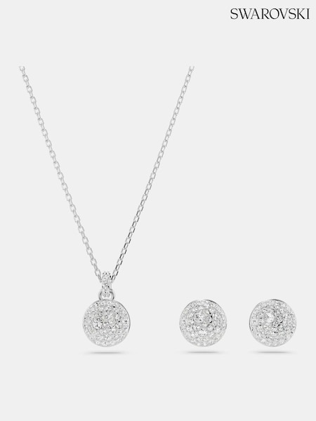 Swarovski Rhodium Plated Meteora Jewelry Set (AC9411) | 1,259 LEI