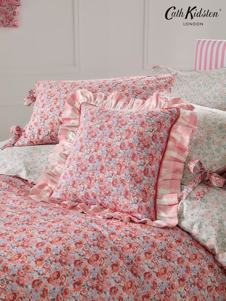 Cath Kidston Pink Ditsy Archive 100% Cotton Polyfilled Cushion (AC9475) | AED204