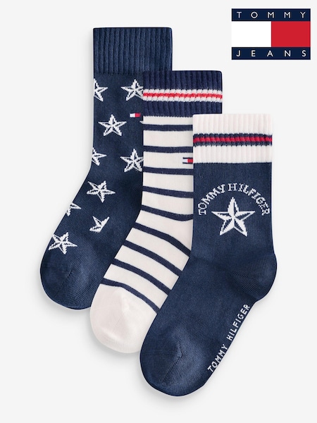 Tommy Hilfiger Kids Blue Socks 3 Pack (AC9476) | 13 €