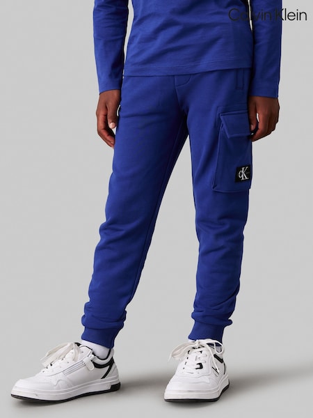 Calvin Klein Badge Relaxed Joggers (AC9498) | ‏189 د.إ.‏
