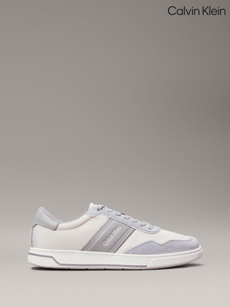 Calvin Klein Low Top Lace Up Mix Trainers (AC9516) | 573 LEI