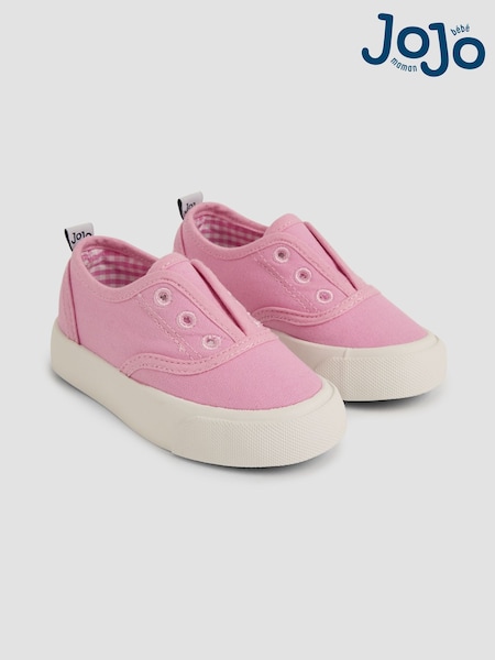 JoJo Maman Bébé Canvas Plimsole Shoes (AC9880) | 31 € - 34 €