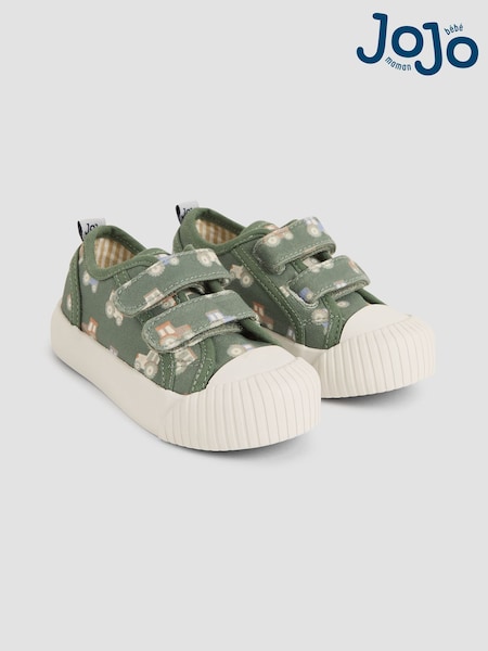 Jojo Maman Bébé Double Strap Canvas Pumps (AC9883) | €33 - €37