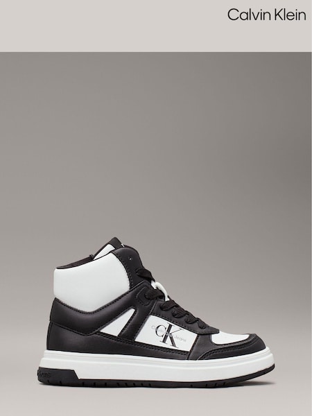 Calvin Klein High Top Lace Up Sneakers (AC9895) | ‏22 ر.ع.‏ - ‏23 ر.ع.‏