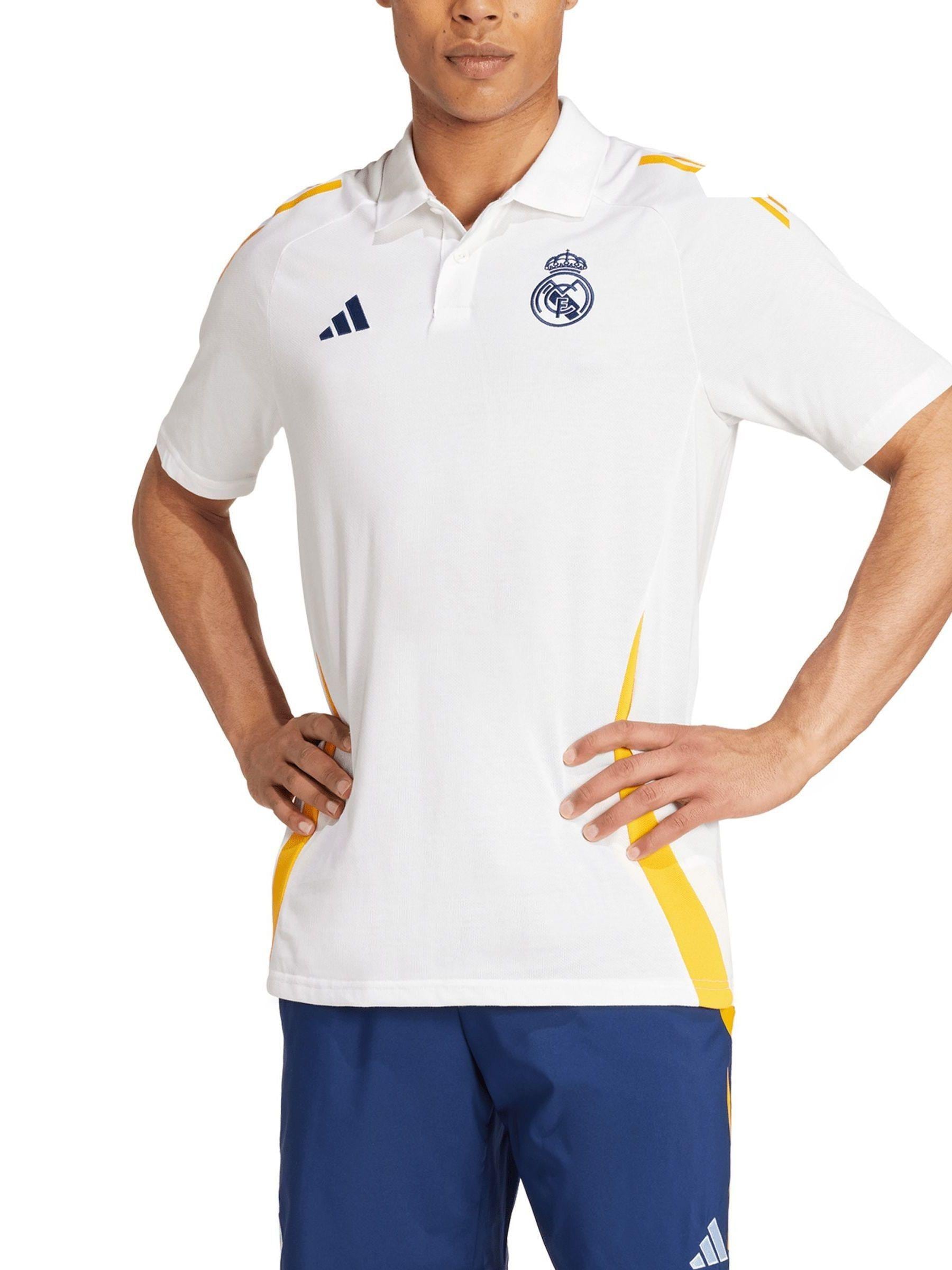 Polo Shirts White Real Madrid Collared Tops Next Luxembourg