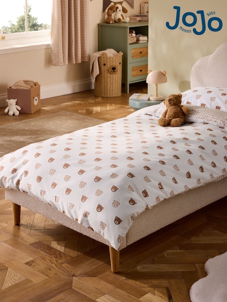 Jojo Maman Bébé Bear 180 Thread Count Duvet Cover and Pillowcase Set (AD0029) | €42 - €50