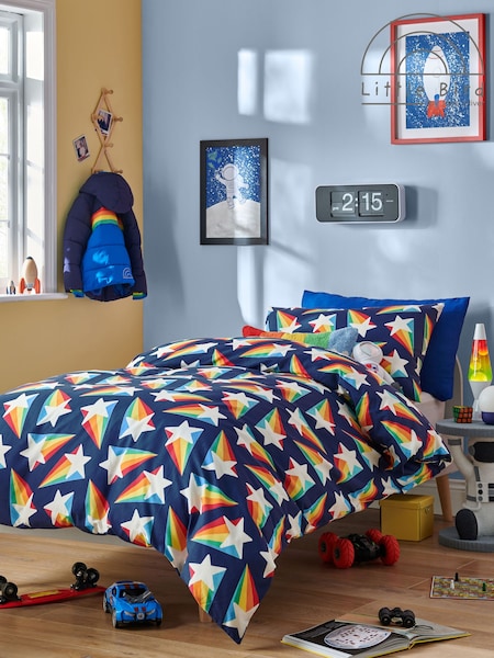 Little Bird by Jools Oliver Shooting Stars 100% Cotton Duvet Cover and Pillowcase Set (AD0045) | €33 - €46