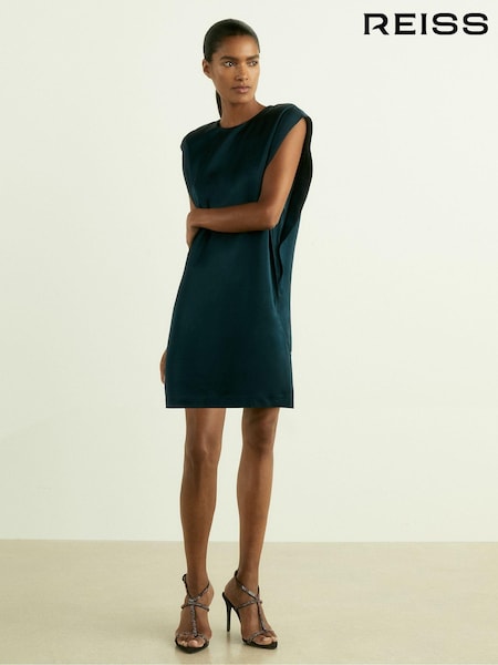 Reiss Phoenix Satin Sleeveless Tunic Dress (AD0128) | €249