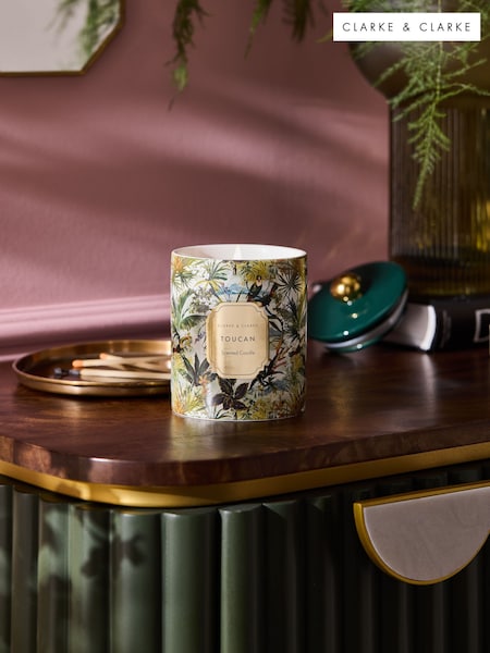 Clarke and Clarke Green Toucan Scented Candle (AD0153) | €40