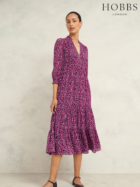 Hobbs Blue Freda Dress (AD0165) | €190