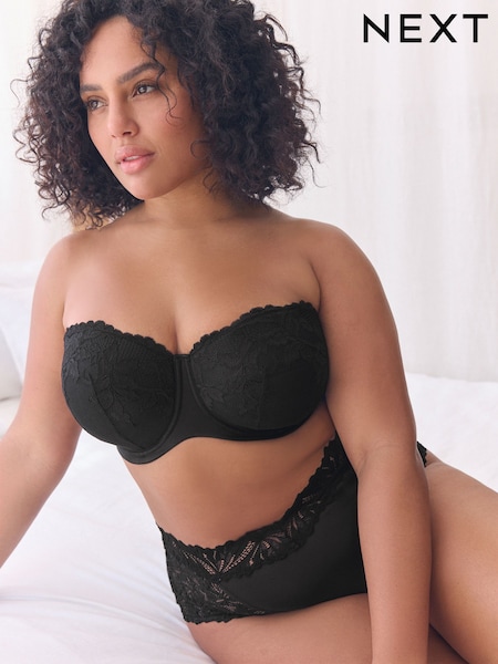 Black F-K Ultimate Support Lace Multiway Bra (AD0287) | €41.50