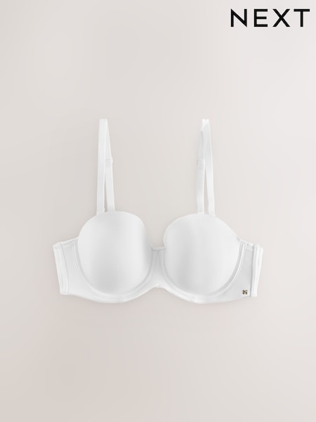 White DD+ Light Pad Strapless Multiway Ultimate Comfort Bra (AD0292) | €38