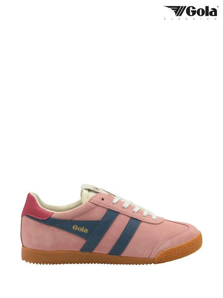 Gola Coral Pink Moonlight Raspberry Womens Elan Trainers (AD0697) | ₪453