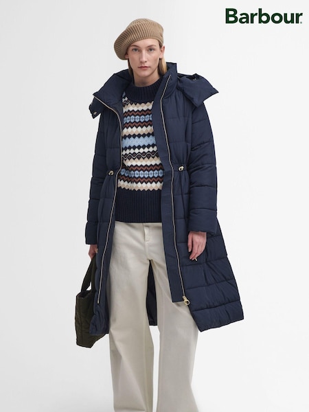Barbour® Blue Manning Puffer Jacket (AD0794) | €178