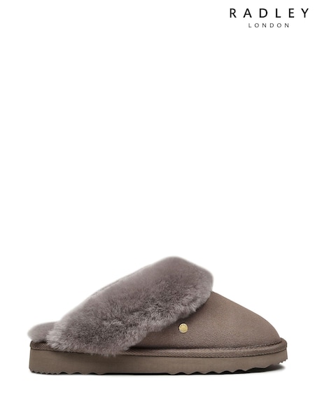 Radley London Maple Lane Shearling Mule Slippers (AD0914) | €57