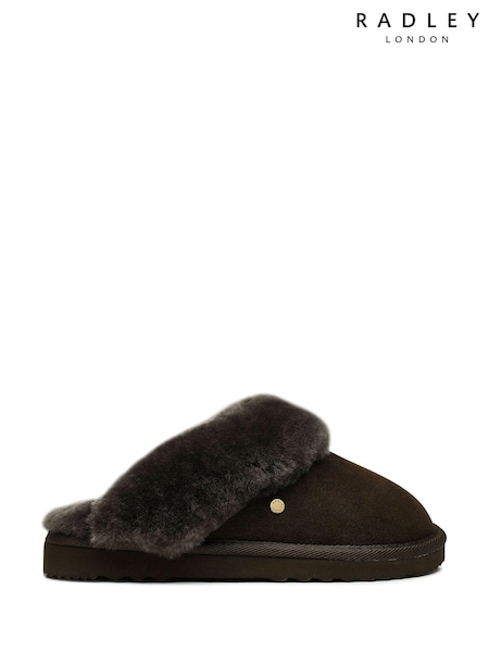 Radley London Maple Lane Shearling Mule Slippers (AD0935) | AED218