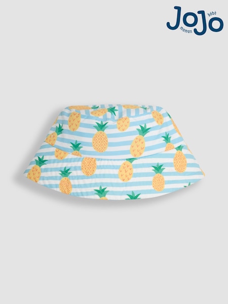 JoJo Maman Bébé Blue Bucket Hat (AD0955) | €22 - €26