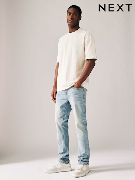 Blue Vintage Single Skinny Fit Classic Stretch Jeans (AD1015) | kr340