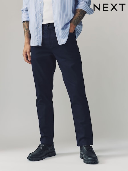 Navy Slim Fit Forever Colour Classic Stretch Jeans (AD1023) | R$ 270