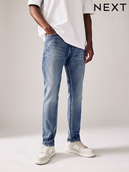 Blue Light Vintage Skinny Fit Comfort Stretch Jeans (AD1044) | kr425