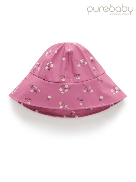 Purebaby Pink Waterproof Hat (AD1091) | €10