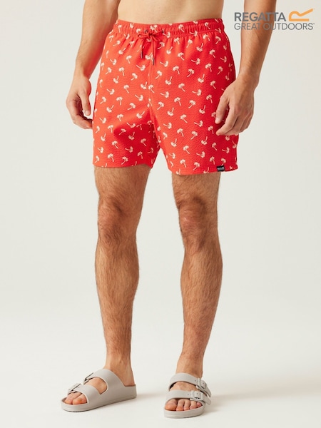 Regatta Red Mens Loras Swim Shorts (AD1100) | €46