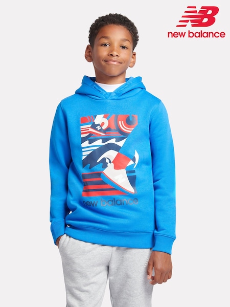 New Balance Blue Boys Greatest Hits Graphic Hoodie (AD1128) | BGN 161 - BGN 193