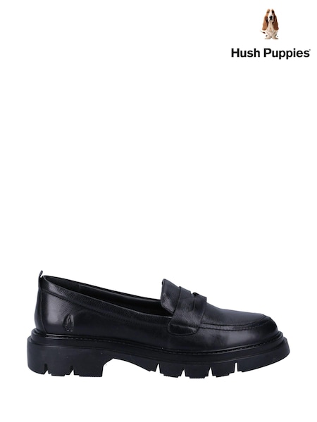 Hush Puppies Reece Black Patent Loafers (AD1165) | €114