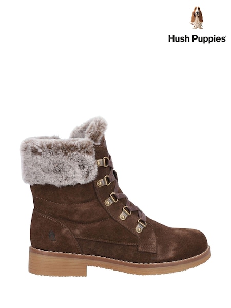 Hush Puppies Florence Mid Brown Boots (AD1224) | €128