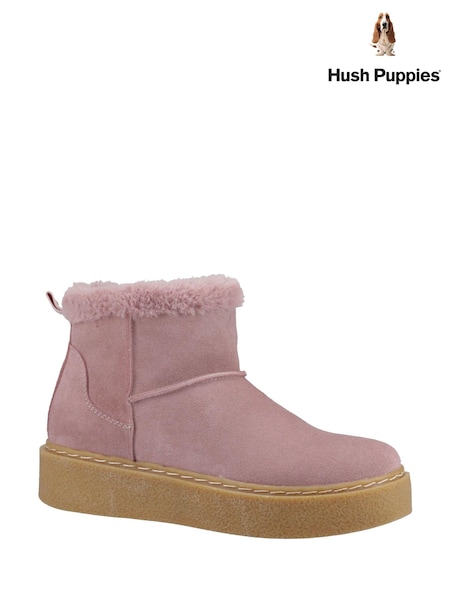 Pink - Hush Puppies Becca Ankle Boots (AD1490) | 62 €