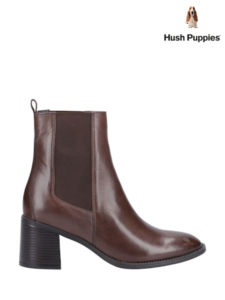 Hush Puppies Caroline Ankle Black Boots (AD1521) | €143