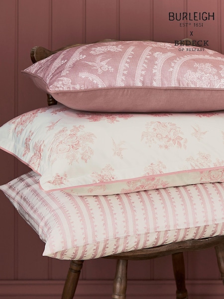 Burleigh X Bedeck Of Belfast Asiatic Pheasants 100% Cotton Standard Pillowcase Pair (AD1649) | ‏141‏₪