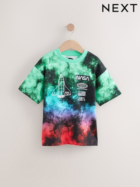 Multi NASA License Short Sleeve T-Shirt (3-16yrs) (AD1673) | €16 - €20