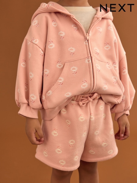 Pink Ditsy Floral Shorts (3mths-7yrs) (AD1778) | €7.50 - €10