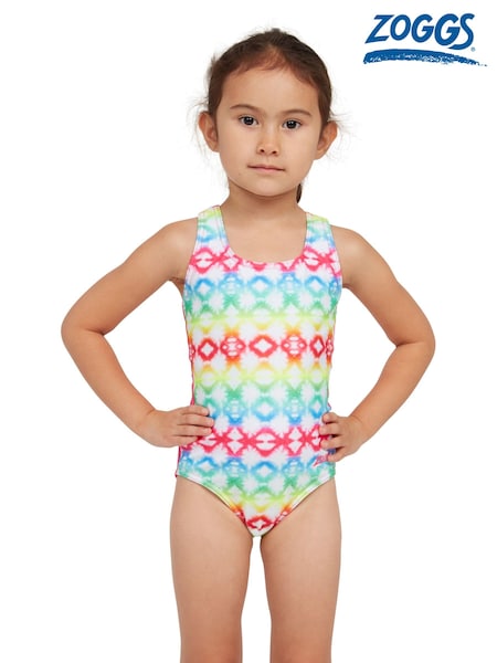 Zoggs Pink Rainbow Haze Actionback Swimsuit (AD1799) | ‏6 ر.ع.‏